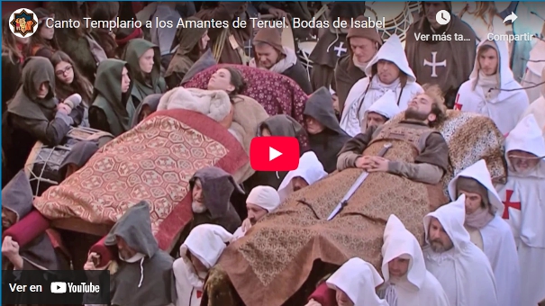 Canto templario en los amantes de Teruel