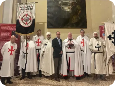 La O.S.P.T. en la bendición de «La Última Cena».