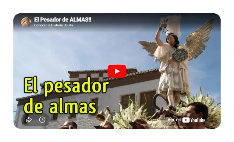 El Arcángel San Miguel. El pesador de almas.