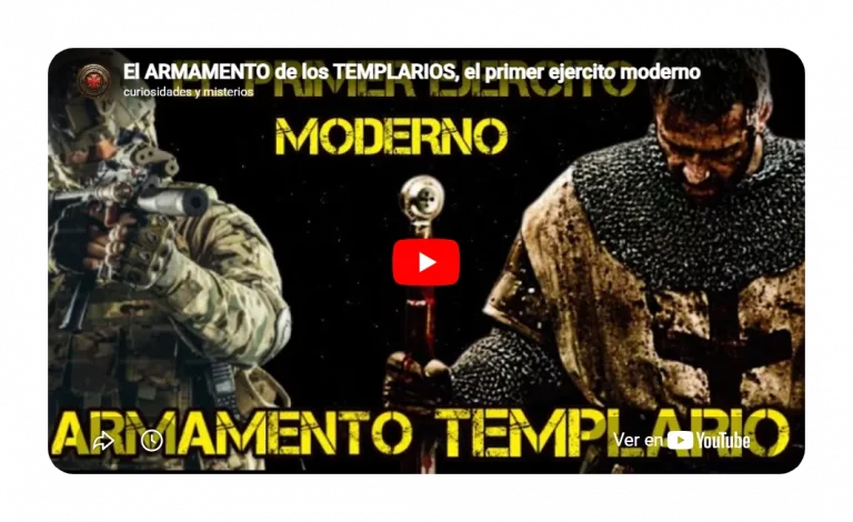 ¿Cuál fue el armamento de Un Caballero Templario?
