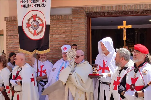 La O.S.P.T., G.O.T.S.A. y P.T.S.B.C. en el Corpus Christi de Montañana 2026